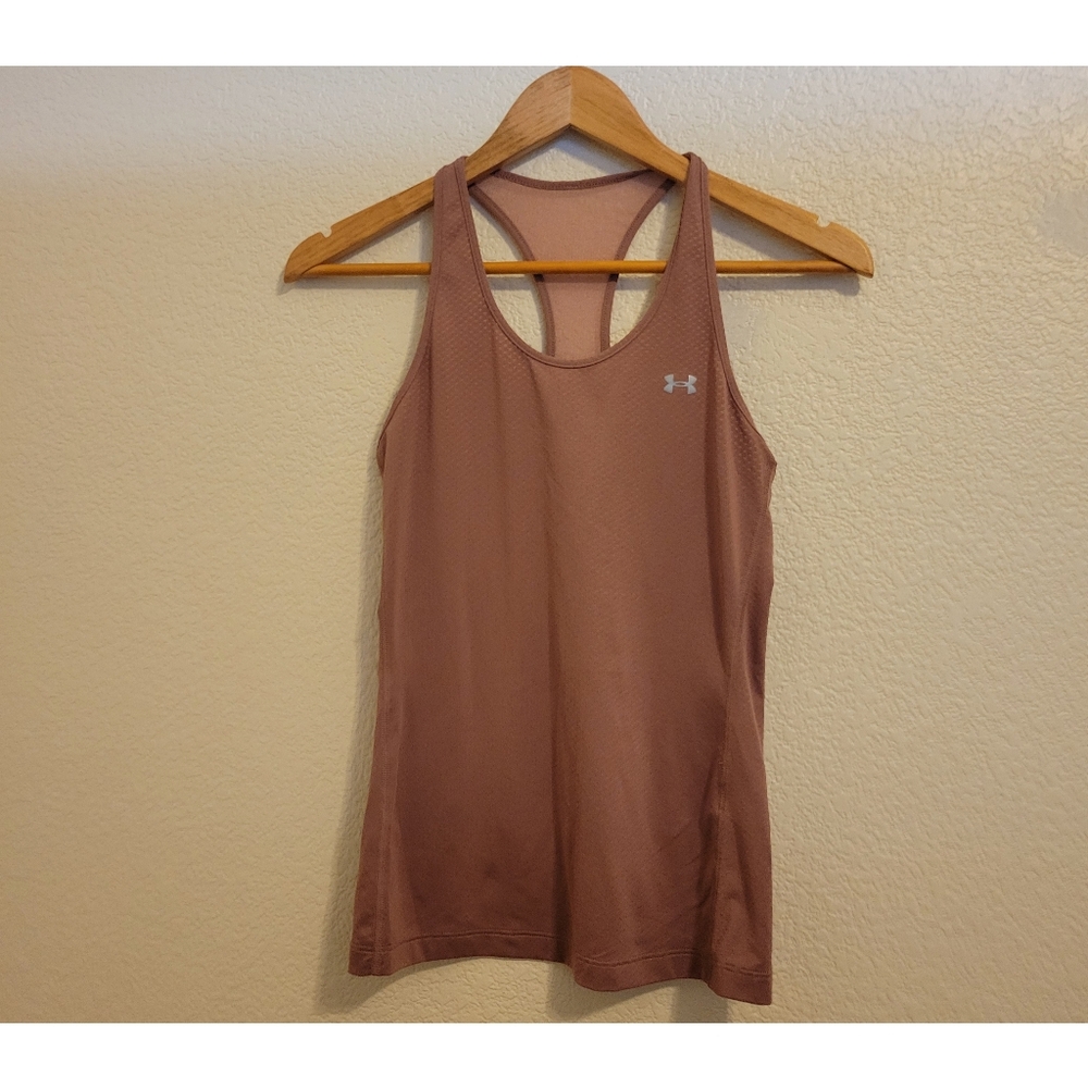 Under Armour Women's Mauve Tank Top Xs